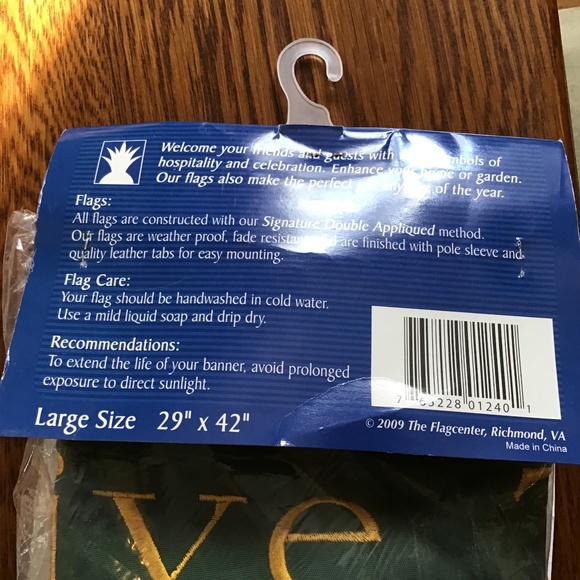 Thanksgiving Outdoor Appliqué Flag - Picture 2 of 5